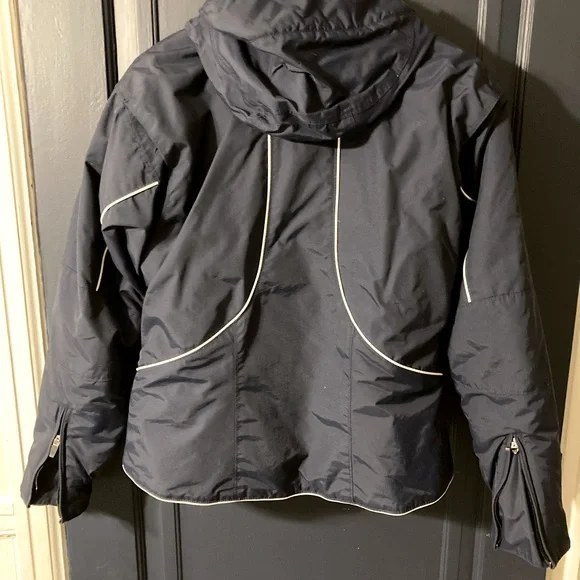 Obermeyer Ladies Ski Jacket Navy Size 8 - Picture 2 of 8